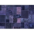 thumbnail image 1 of Ahgly Company Indoor Rectangle Oriental Blue Modern Area Rugs, 2' x 5', 1 of 4