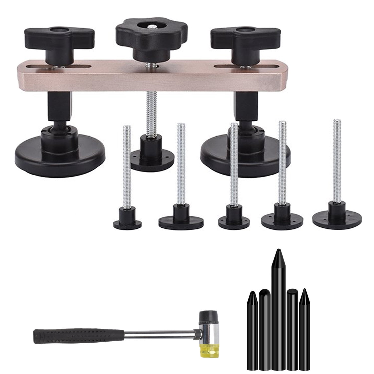 Auto Body Repair Tools, Car Dent Puller with Double Pole Bridge Dent