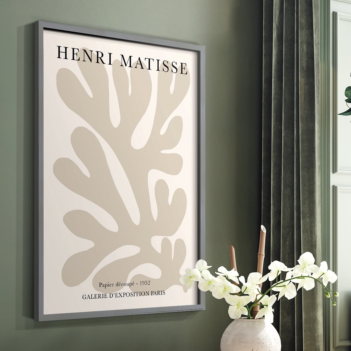 Matisse CCVIII in Solid Wood 8 x 10 Framed Print