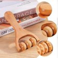 thumbnail image 4 of 2PCS Wooden Massage Rollers Wood Therapy Massage Tools Neck Roller Massager Wooden Trigger Point Roller Massager Face Massage Roller Muscle Rolle, 4 of 5