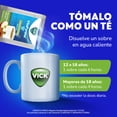 thumbnail image 5 of Vick VitaPyrena alivio de los síntomas de la gripa sabor canela y manzana 5 sobres, 5 of 5
