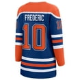 thumbnail image 3 of Women's Fanatics Trent Frederic Royal Edmonton Oilers Home Breakaway Jersey, 3 of 3