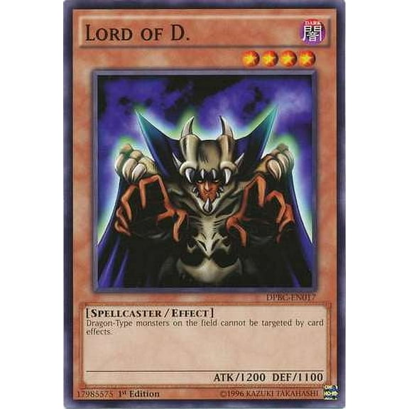 YuGiOh Duelist Pack Battle City Common Lord of D. DPBC-EN017