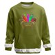 thumbnail image 2 of RKSTN Men's Carnival Party Sweatshirts Oversized Crew Neck Carnival Graphic Print Versatile Fleece Sweatshirt Mens Casual Round Neck Relaxed Fits Comfy Pullover Sweatshirt Top Fall Winter Clothes, 2 of 7