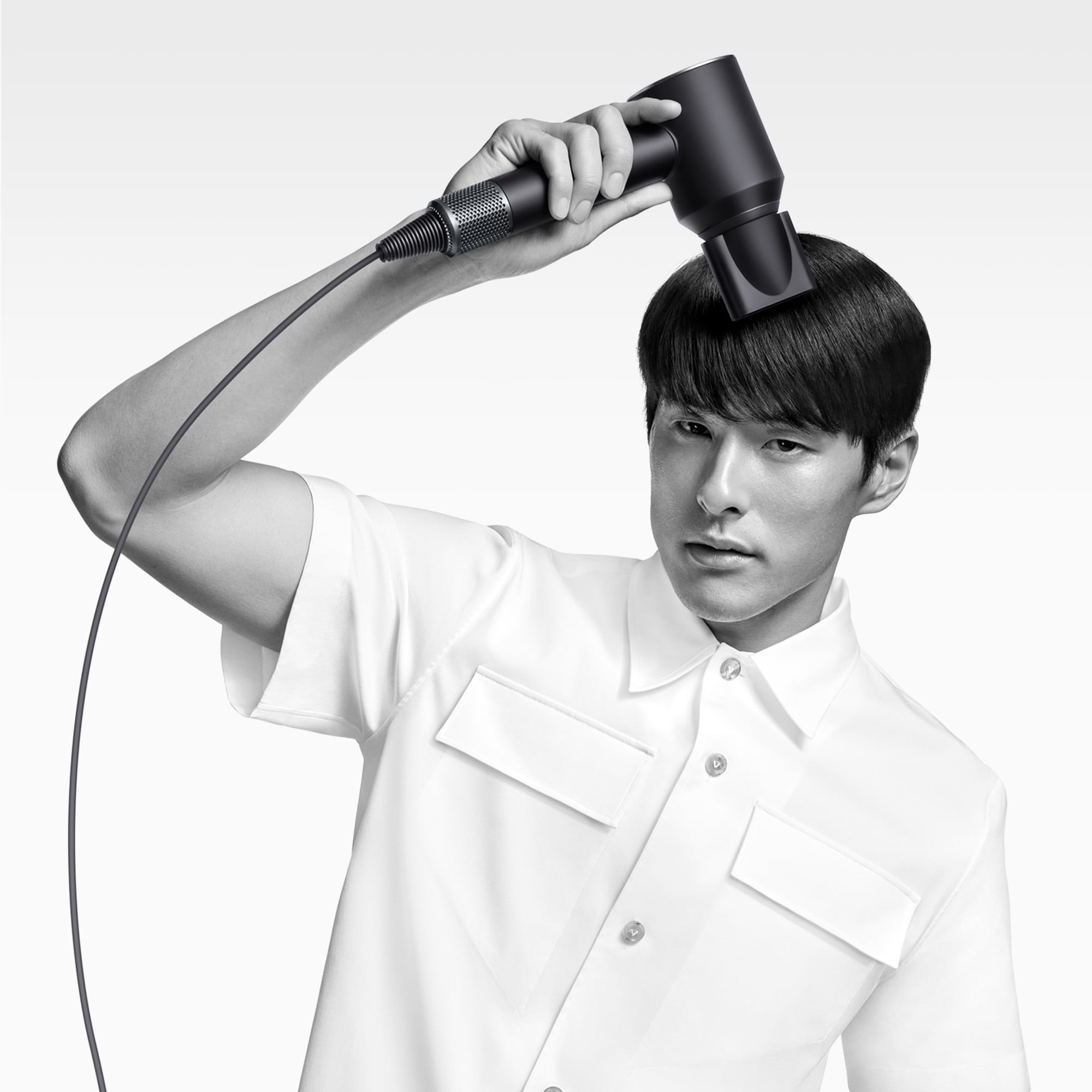 Restored Premium Dyson Supersonic™ Origin Hair Dryer | Black/Nickel (Refurbished)