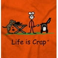 thumbnail image 2 of Sneaky Dog Eating BBQ Funny Grilling Men's Big & Tall Graphic Hoodie Brisco Brands 3X, 2 of 5