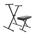 thumbnail image 1 of Paquete de banco OnStage KPK6500 con soporte y banco para teclado, 1 of 3