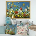thumbnail image 3 of Designart 'Beautiful Field Flowers In Nature' Traditional Framed Art Print, 3 of 4