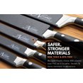 thumbnail image 5 of 8-Piece Universal Knife Guards are Felt Lined, More Durable, BPA-Free, Gentle on Blades, and Long-Lasting. Noble Home & Chef Knives Covers Are Non-Toxic and Abrasion Resistant! (Knives Not Included), 5 of 8