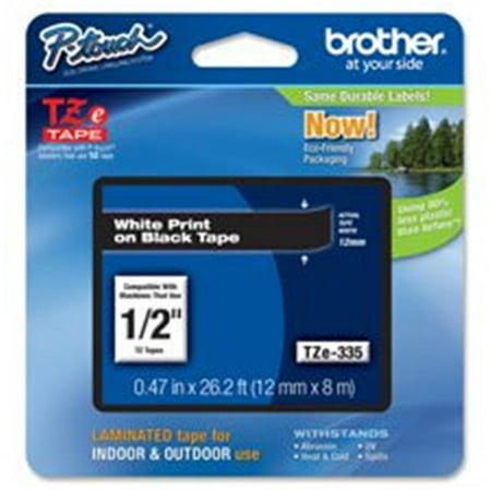 - Brother BRTTZE111BD 0.25 in. P-Touch TZe Laminated Tape Cartridge - Clear