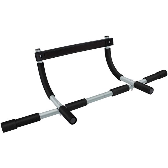 Doorway Upper Puller Home Gym, Indoor Sports - Door Frames Leverage - Three Grip Positions, Foam Grips - No Damage to Door. Strength Training Pull-up Door Frame Bars, Chin up Hanging Bar no Screws