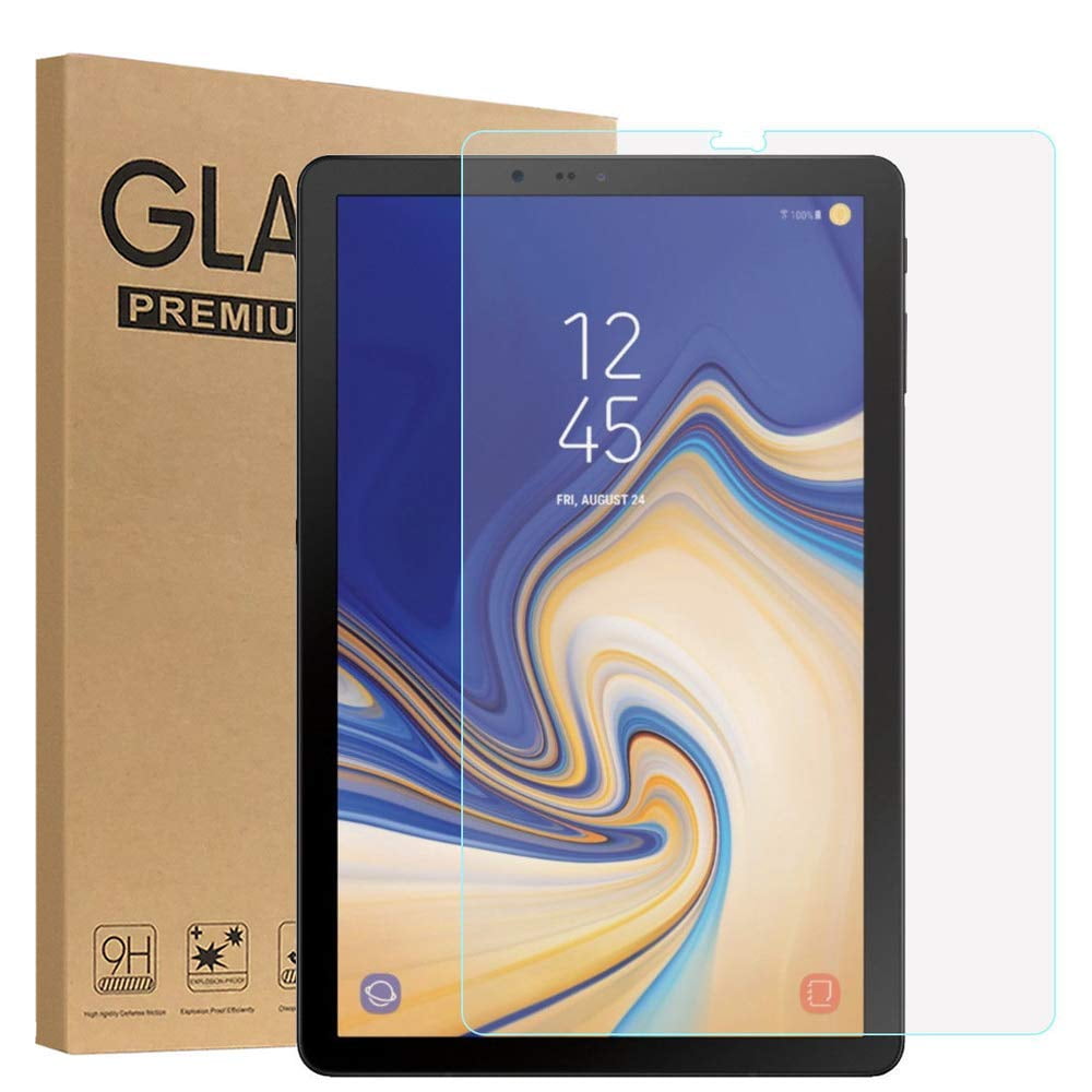 Galaxy Tab S4 Screen Protector, Fits Tab S4 10.5 T830, Tempered Glass