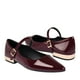 thumbnail image 1 of ZAPATOS CASUALES STYLO MUJER 9653 CHAROL VINO, 1 of 4