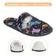 thumbnail image 3 of Balery Cartoon Dinosaur Pantuflas de Casa de Felpa Silenciosas con Diseño Estampado, Zapatillas Cómodas Antideslizantes de Algodón para Interior-Large, 3 of 8