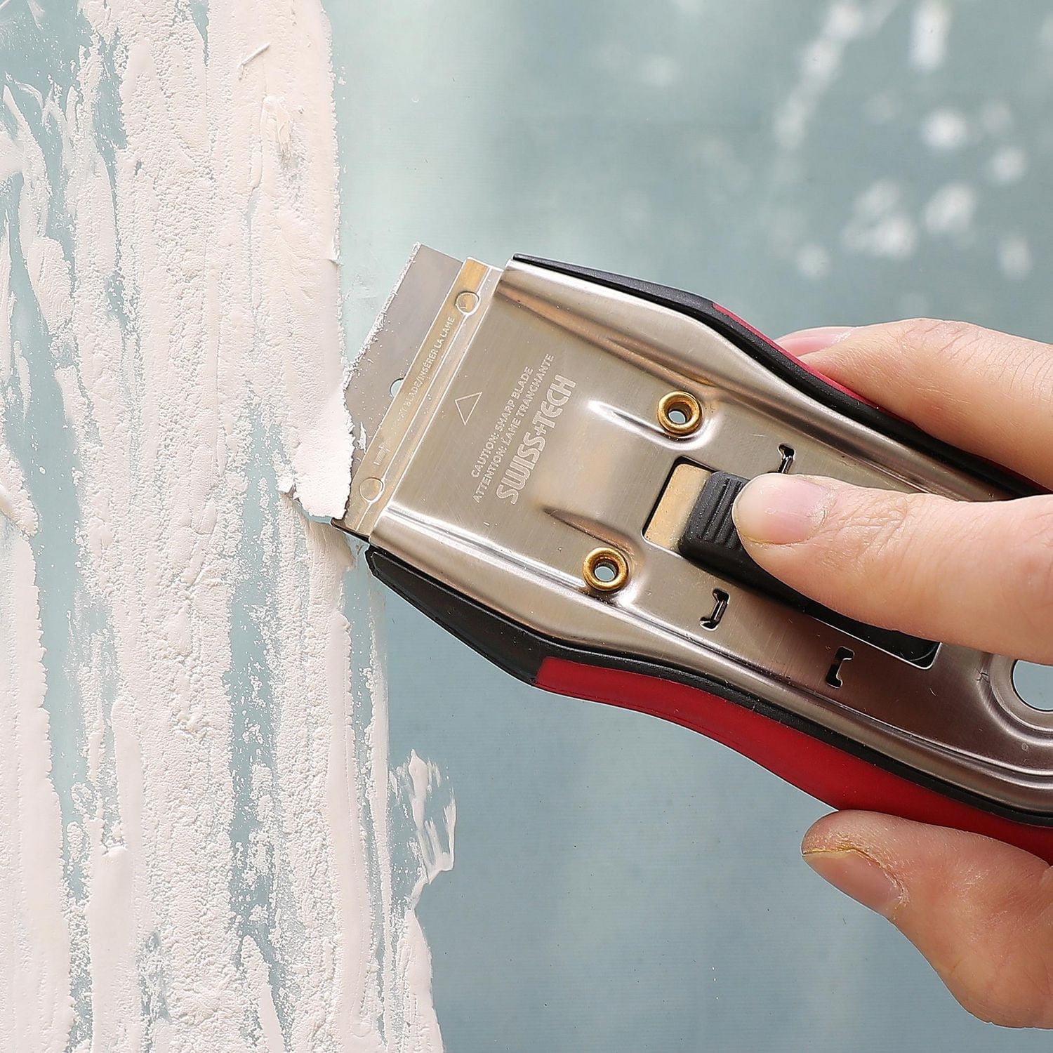 Swiss Tech Razor Blades - 10 Pack, Scraper blades 10pc