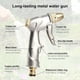 thumbnail image 5 of Pistola de riego de metal, rociador de pistola de agua de alta presión, pistola de agua de jardín resistente, para lavado de autos, riego de plantas, ducha para mascotas-corta, 5 of 5