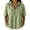 Green, variant on Women's Half Zip Front Short Sleeve Shirt Collared V Neck Blouse with Pockets Casual Summer Top