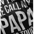thumbnail image 5 of Dont Make Me Call My Papa He's Tough Toddler Boy Girl T Shirt Infant Toddler Brisco Brands 24M, 5 of 6