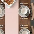 thumbnail image 4 of Fingercraft Table Runners, Cotton Dinner Table Centerpiece with Beautiful Premium Lace, Home and Dining Pink-108, 4 of 7