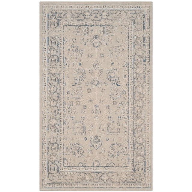 Safavieh Patina 8' X 10' Power Loomed Rug in Gray and Gray