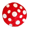 thumbnail image 4 of Dreamstall Sombrero de seta para disfraz, accesorio de cosplay, sombrero de fiesta, gorra de gran tamaño con ala con cable (rojo), 4 of 5
