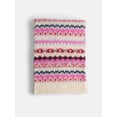thumbnail image 2 of Free Assembly Women’s Fair Isle Wool Blend Scarf, Oatmeal Heather, 2 of 4
