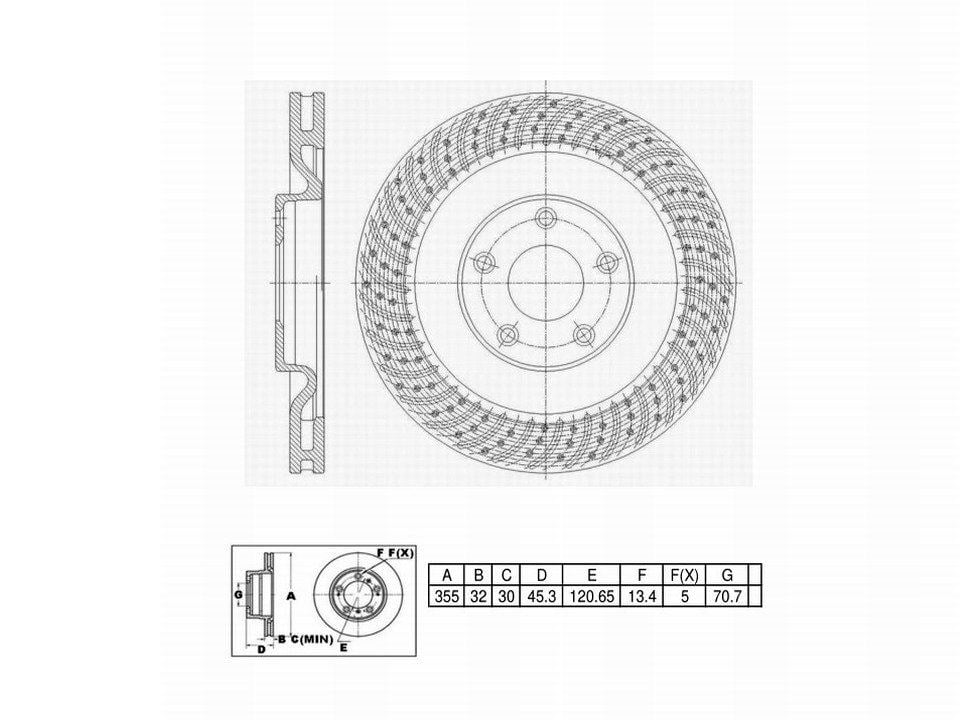 Winstop Brake Rotor, Front WS251910, Chevrolet Corvette 2013-2006