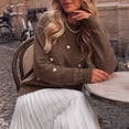 thumbnail image 5 of TGSLY Women's Heart Embroidered Sweater Soft Casual Crew Neck Puff Long Sleeve Knit Tops Relaxed Dressy Solid Color Fall Cropped Pullovers S, 5 of 5