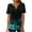 Blue, variant on Fesfesfes Womens Tanks Women Fashion Casual Print V Neck Loose Short Sleeve T-shirt Top Blouse Pullover Tshirts Shirts for Women Graphic M(US:6)