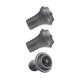 thumbnail image 1 of Set de 3 unidades de silicona negra Wine Stopper Final Touch, 1 of 4