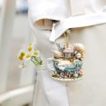 thumbnail image 1 of PUREKKI Dreamy 2D Flat Acrylic Keychain Car Rearview Mirror Accessories Backpack Pendant, 1 of 3