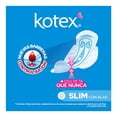 thumbnail image 4 of Toallas femeninas Kotex Slim con alas flujo moderado 32 pzas, 4 of 6