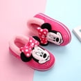thumbnail image 2 of Envío directo de una pieza 121647, bolso de zapatillas de algodón para niños con dibujos animados de Mickey, zapatos de algodón para interiores para niños pequeños, medianos y grandes en invierno, 2 of 5