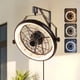 thumbnail image 1 of Ventilador de pared Fansconce de 23" con luz, control remoto y 6 velocidades, 1 of 9