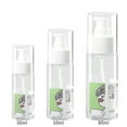 thumbnail image 2 of 3pcs Refillable Bottles Bathroom Essential Oil Empty Travel Portable Transparent, 2 of 3