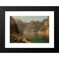 thumbnail image 2 of Adolf Chwala 24x18 Black Modern Framed Museum Art Print Titled - Konigssee, 2 of 5