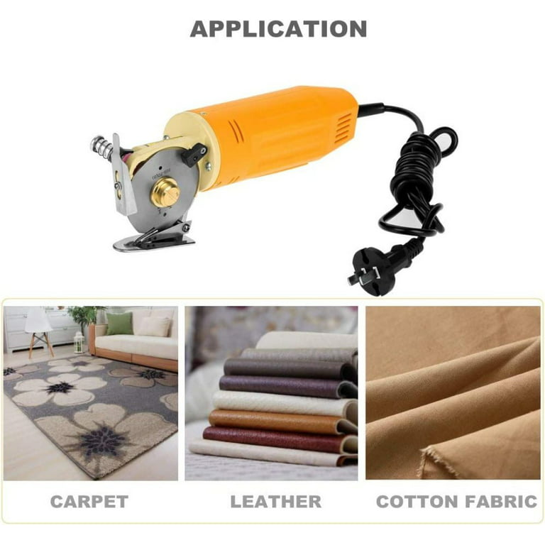 Cordless Electric Scissors, SnapFresh 4V Electric Mini Cutter, Carpet and  Cardboard Cutter with a Replacement Blade, Rotary Cutter for Fabric and  Cloth 