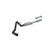 MBRP Exhaust S5211BLK Armor BLK Cat Back Exhaust System Fits 21-23 F-150 Fits select: 2021 FORD F150 SUPER CAB, 2022 FORD F150 SUPERCREW