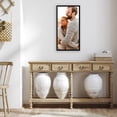 thumbnail image 4 of Americanflat 12x24 Picture Frame with Polished Plexiglass Streamline Collection Thin Border Wall - Black, 4 of 8