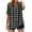 Black, variant on Uaswgudfs Women Blouses Summer Tops: Relaxed Fit V-Neck Casual Blouse with Button Front & Trendy Flutter Short Sleeve Lightweight Fabric