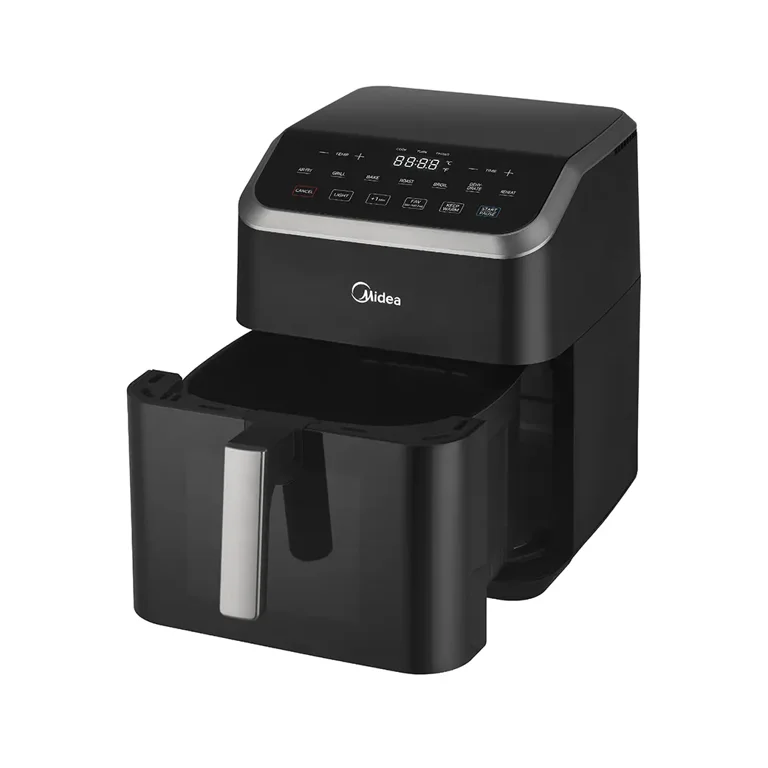 Midea HeatXpress™ Air Fryer, 7.8 Qt, See-Thru Window, 8-In-1 Oven