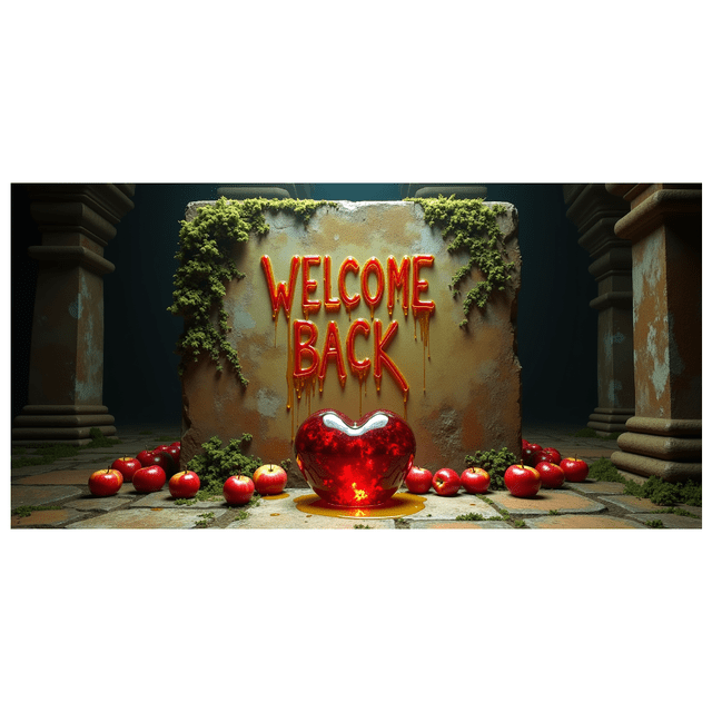 Underwater Themed Welcome Back Banner, Sea Cave Backdrop with Fish and Apples Decor, Party Decoration, Photography Prop, Event Decor, Festival Backdrop
