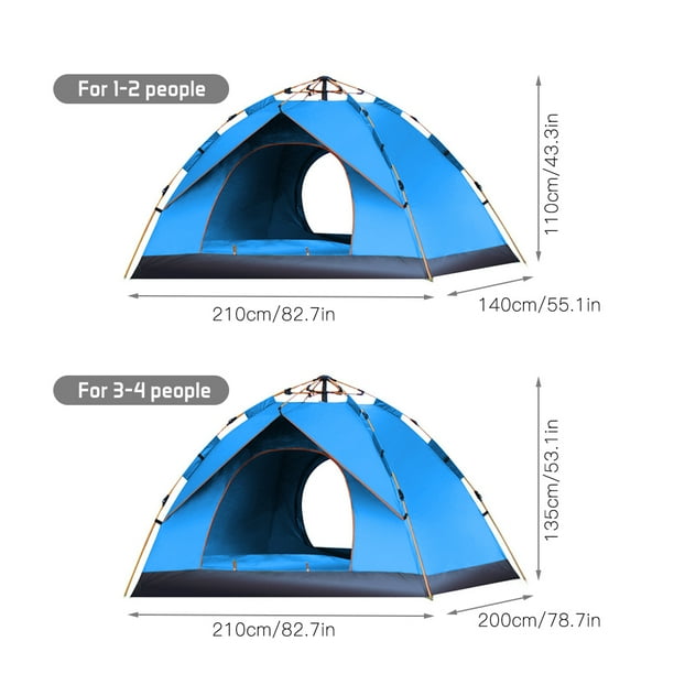 Pop up top camping tent walmart