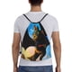 thumbnail image 2 of Bolsa clásica con cordón de Cómo entrenar a tu dragón, plegable, para deportes, fitness, unisex, bolsa de viaje para deportes de playa, pequeña, 2 of 8