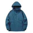 thumbnail image 3 of Chamarra Impermeable Hombre Capucha Chamarra Rompevientos, 3 of 8