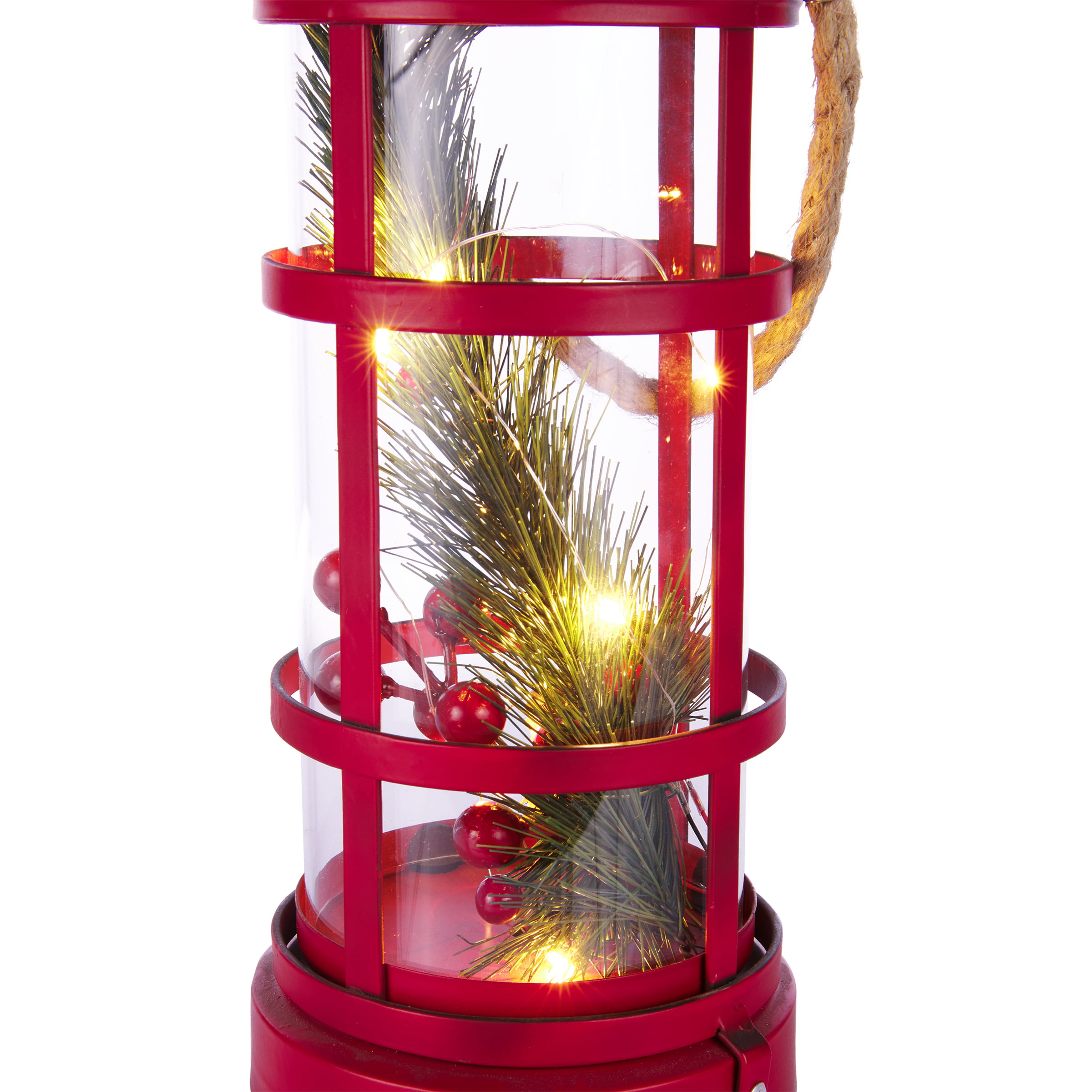 Alpine Corporation 15 in. H Indoor/Outdoor Vintage Metal Lantern with LED  Lights in Silver OAB140HH-S-SL - The Home Depot