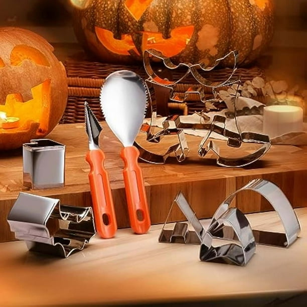 Today Discount！Generics Pumpkin Carving Kit tools for Kids Adults with