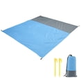 thumbnail image 1 of Large Sand Free Beach Blanket Waterproof Outdoors Camping Mat Portable Picnic Travel Rug, 1 of 8