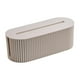 thumbnail image 5 of Caja de almacenamiento de cables, soporte para cables, a prueba de polvo, oculta cables, caja para cables de alimentación, organizador de cables blanco, 5 of 9