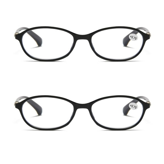 2 Pairs Womens Ladies Blue Light Blocking Reading Glasses Computer Gaming Readers 0.75